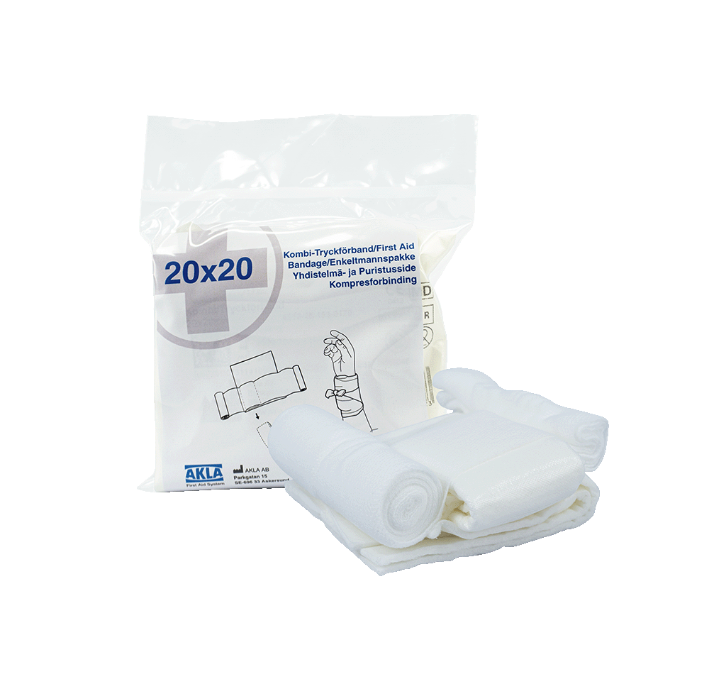 Kombi/Tryckförband 20 x 20cm