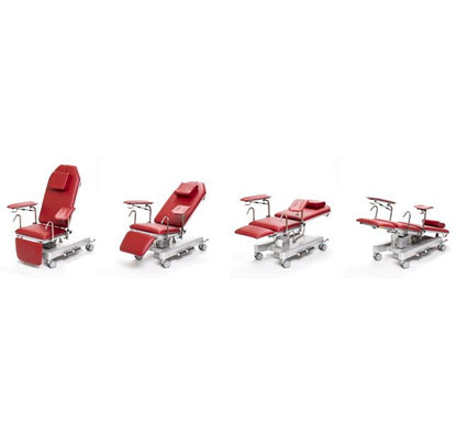 Provtagningsstol Elektrisk på Pelare 215kg