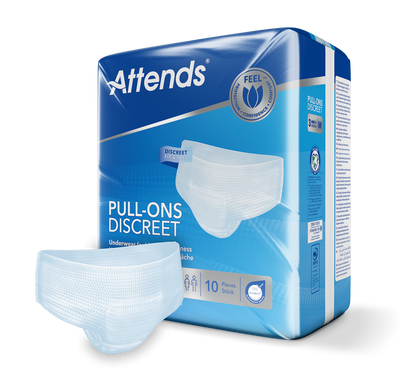 Inkontinensskydd Attends Pull-Ons Discreet 3 M / 10