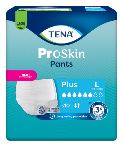 Inkontinensskydd Tena ProSkin Pants Plus L / 10