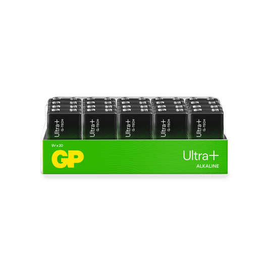 Batteri GP Ultra Plus 1604AUP/6LF22 9V / 20