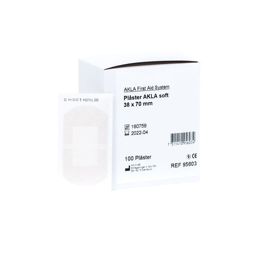 Plåster Akla soft 38 x 70mm / 100
