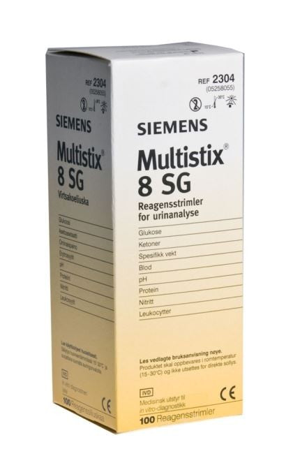 Siemens Multistix Urinsticka 8SG / 100