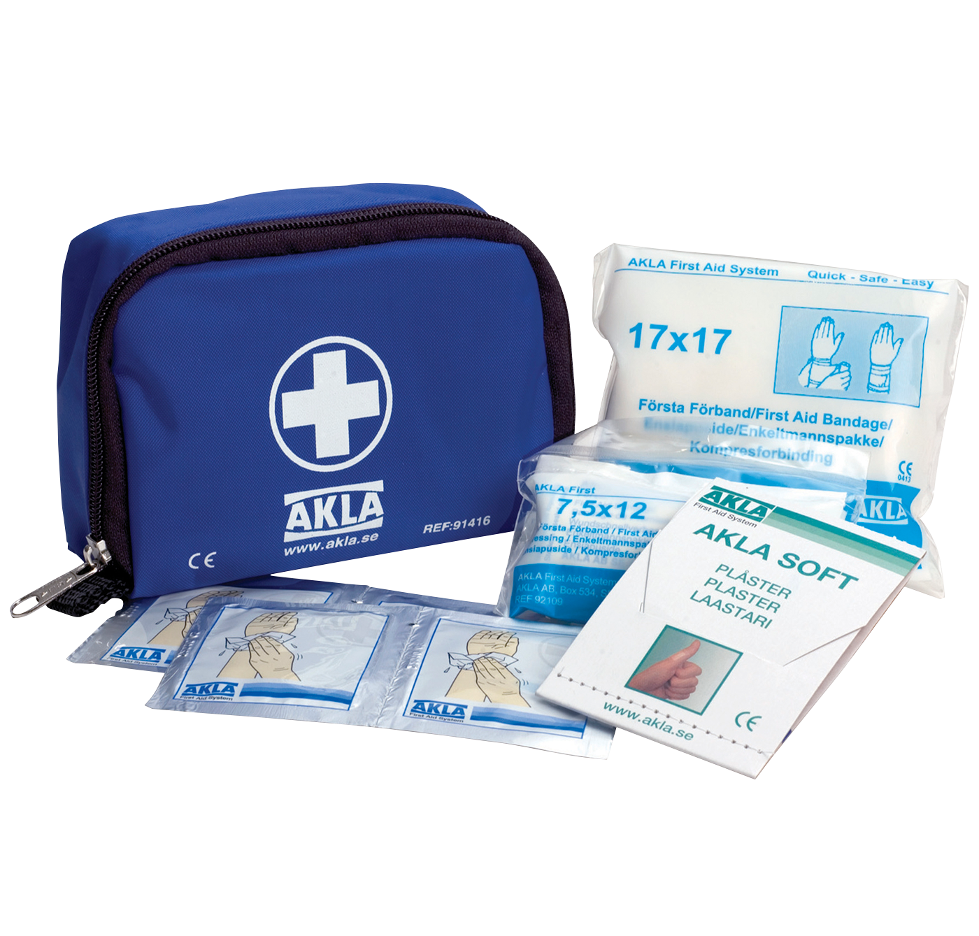 Första Hjälpenkit Small Blå Serie