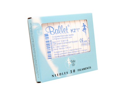 Epileringsnål Ballet Insulated K-skaft Storlek 3 / 50
