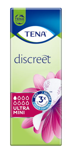 Inkontinensskydd Tena Discreet Ultra Mini / 28