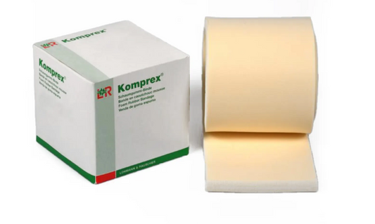 Skummgummipolster Komprex 5mm x 8cm x 2m