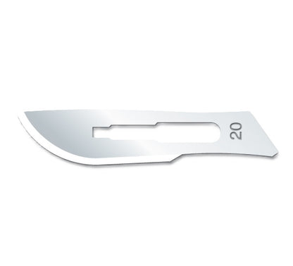 Knivblad Kiato Engångs Kolstål Steril Nr20 / 100