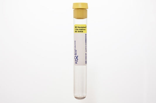 Vakuumrör BD Gul Urin utan tillsats Rund 10ml 16 x 100mm / 100