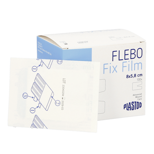 Bluebird Flebo Fix Film Transparent IV Förband 8 x 5,8cm / 100