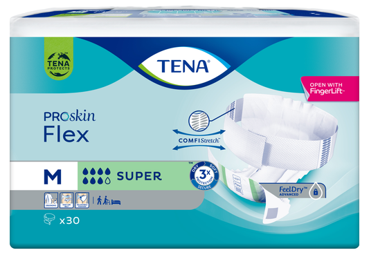 Inkontinensskydd Tena ProSkin Flex Super M / 30