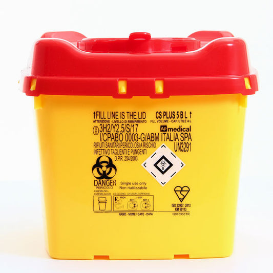 Riskavfallsburk San-Sac 5L