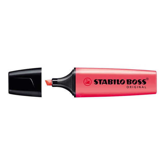 Överstrykningspenna Stabilio Boss Röd