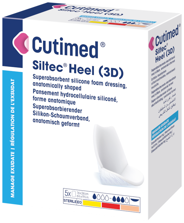 Cutimed Siltec Heel 3D 16 x 24cm / 5