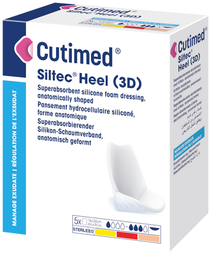 Cutimed Siltec Heel 3D 16 x 24cm / 5