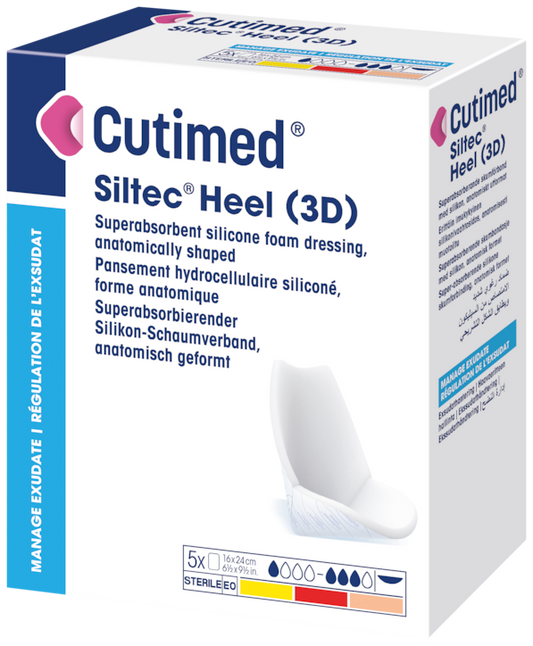 Cutimed Siltec Heel 3D 16 x 24cm / 5