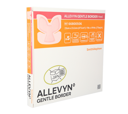 Allevyn Gentle Border Heel 23 x 23,2cm / 5