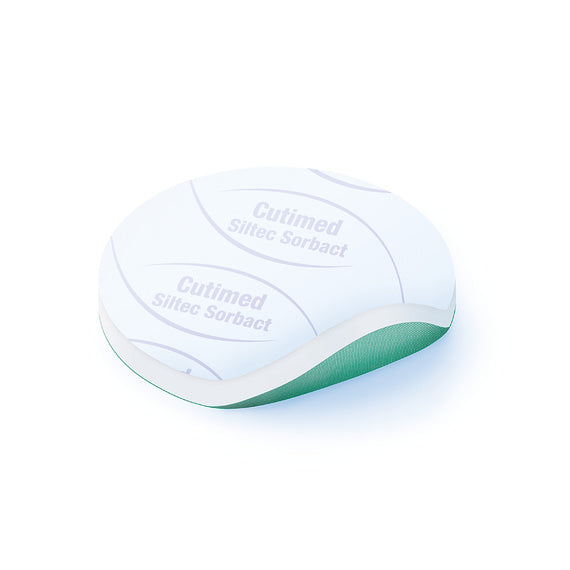 Cutimed Siltec Sorbact Foam Dressing 4,5cm / 10