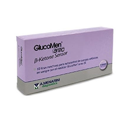 GlucoMen Areo Sensor Keton Teststickor / 10