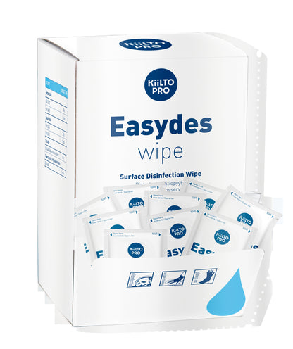 Ytdesinfektionsservett Kiilto Pro Easydes singelpack / 150