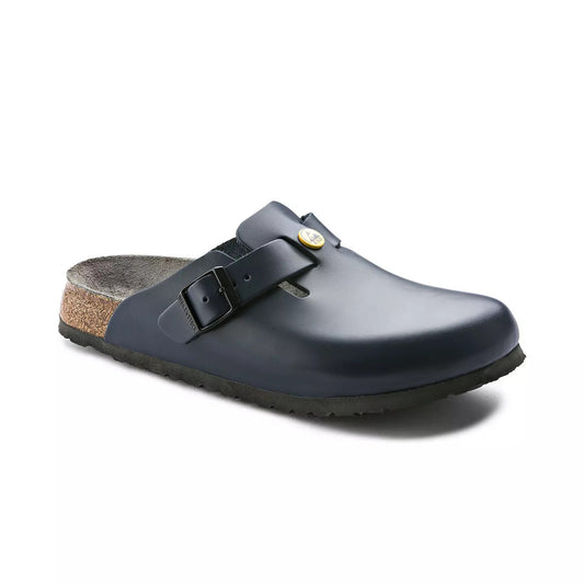 Birkenstock Tofflor Boston ESD Narrow Fit Blå