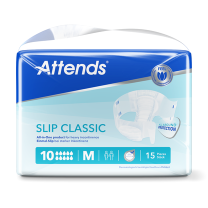 Inkontinensskydd Attends Slip Regular 10 M / 15