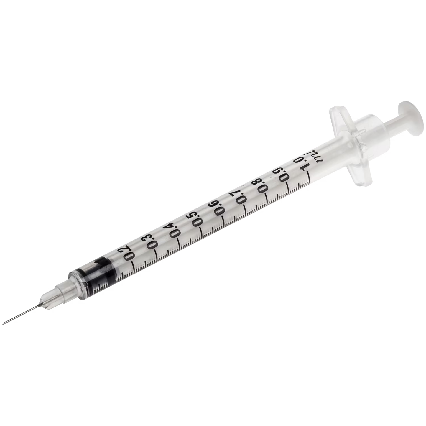 Spruta 1ml med fast kanyl 27G 0,40 x 10mm / 100