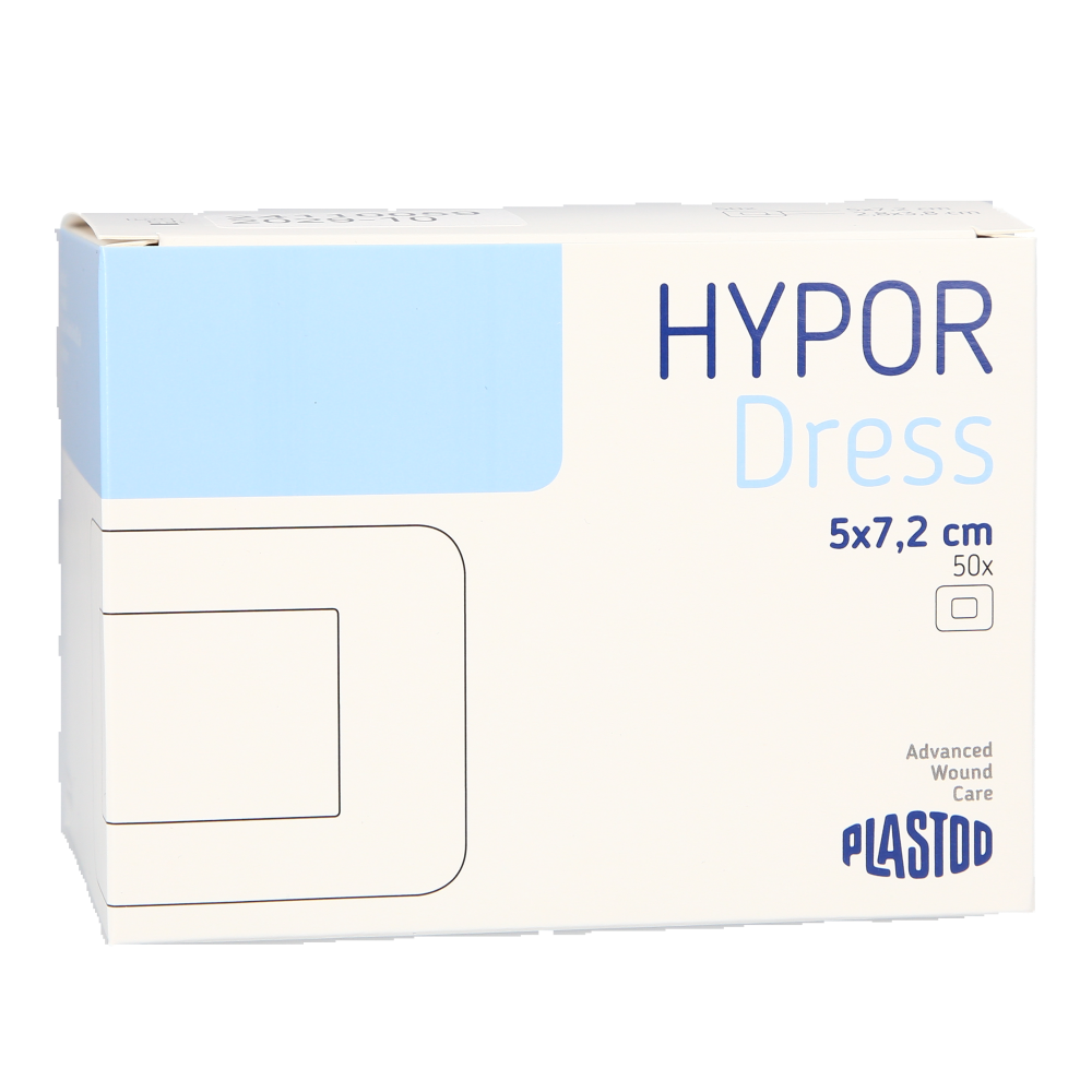 Bluebird NonWoven Förband 5 x 7,2cm / 50