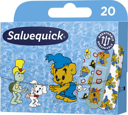 Plåster Salvequick Bamse / 20