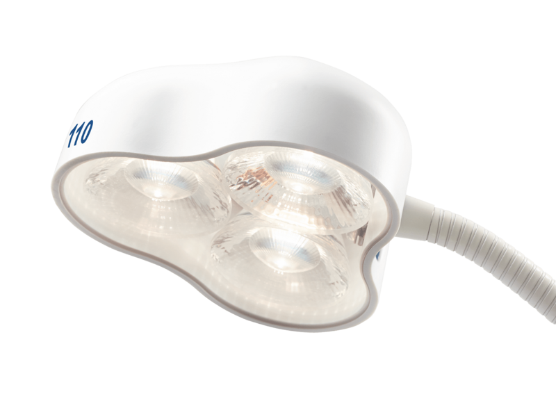 Undersökningslampa Mach 110 LED Rullstativ