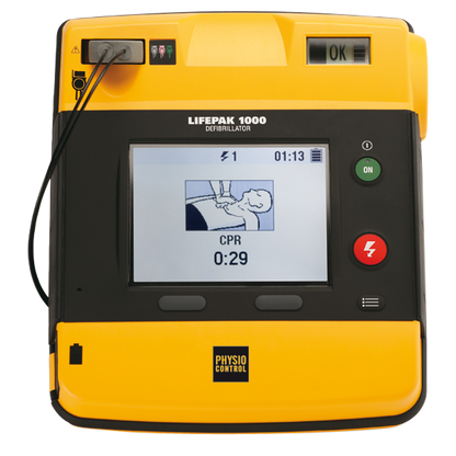 Defibrillator Lifepak 1000 inkl.väska