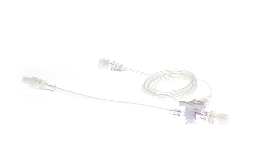 Sprutpumpslang 200cm 3-v kran, 2 backventiler / 50