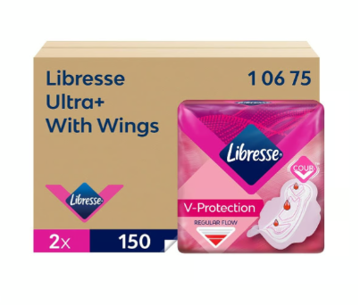 Binda Libresse Ultra+ Med Vingar Refill / 300