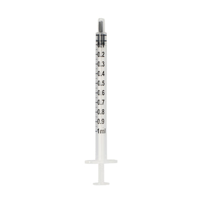 Spruta 3-komp Bluebird Set Luer/Centrerad 1ml / 100