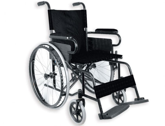 Rullstol ihopfällbar Svart