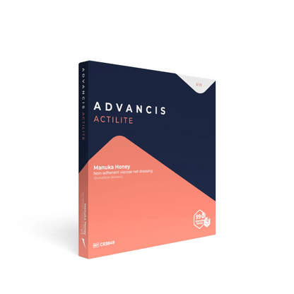 Advancis Actilite Viscose Net Dressing Manuka Honey 10 x 10cm / 10