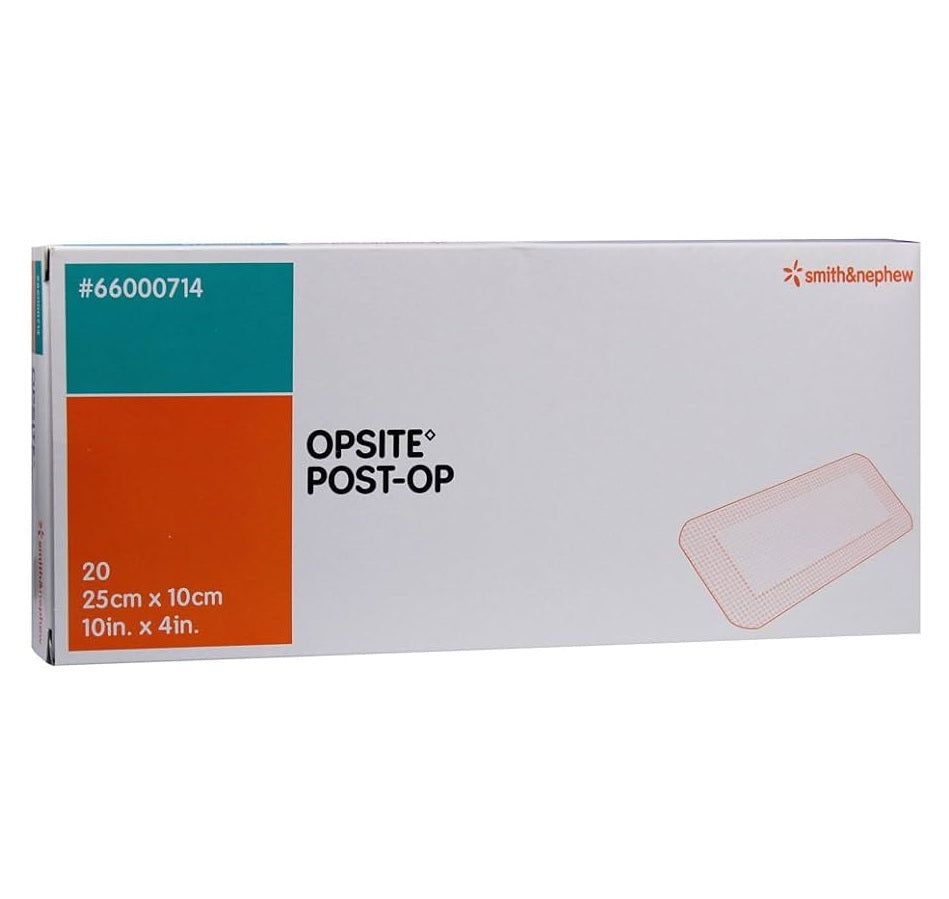 Opsite Compresse OpSite Post-Op Visible 25 x 10cm / 20 | Bluebird Medical – Bluebird ...