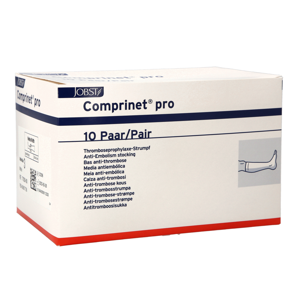 Comprinet Comprinet Pro Knä Vit Storlek 3 Large / 10 | Bluebird Medical ...