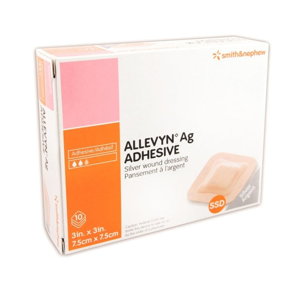 Allevyn Ag Adhesive 7,5 x 7,5cm / 10
