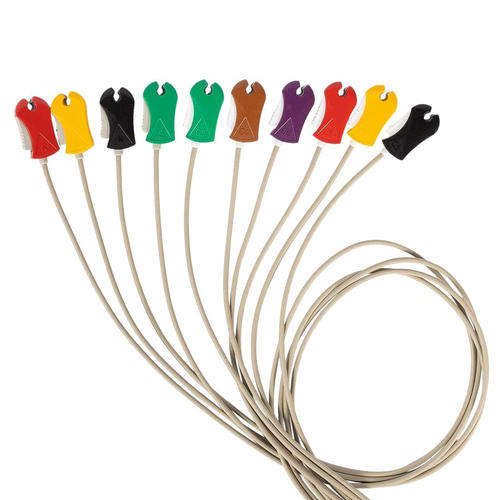 Spirare Cardiax EKG-kabelset Knappkontakt