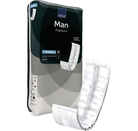 Inkontinensskydd Abena Man Premium Stl.Slipguard 40 x 9cm / 100