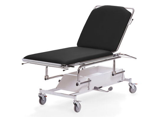 Undersökningsbrits 2-delad Hydraulisk Låsbara hjul 70cm