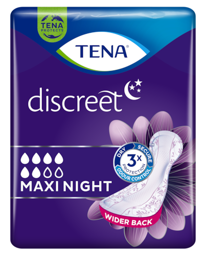 Inkontinensskydd Tena Discreet Maxi Night / 6
