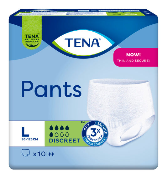 Inkontinensskydd Tena ProSkin Pants Discreet L / 10