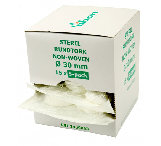 Rundtork NonWoven Steril 30mm 5-pack / 75