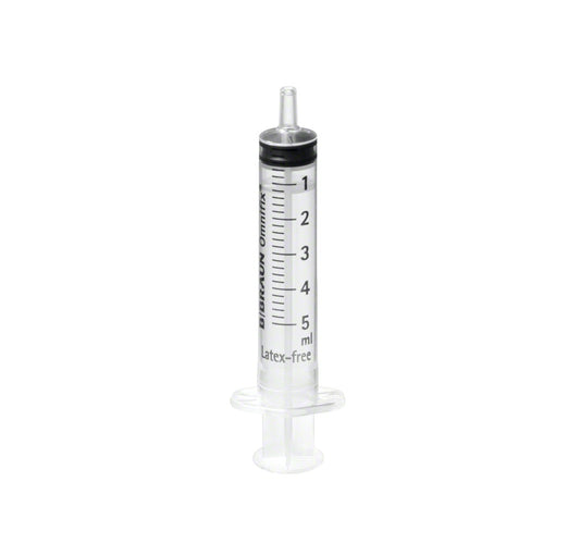 Spruta 3-Komp Omnifix Luer/Excentrisk 5ml / 100