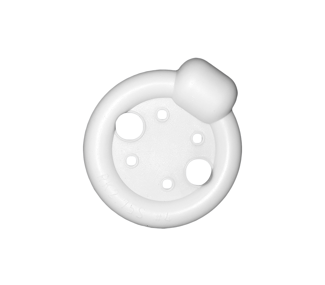Livmoderring Silikon Membran med knob 43mm