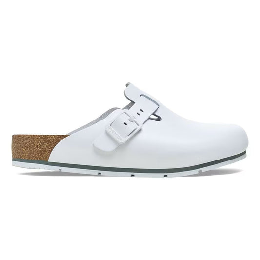 Birkenstock Tofflor Boston PRO Regular Fit Vit
