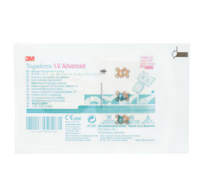 Tegaderm I.V. Advanced 3,8 x 4,5cm 1680 / 100