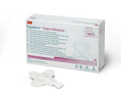 Tegaderm Foam Adhesive Runt 6,98 x 6,98cm / 10